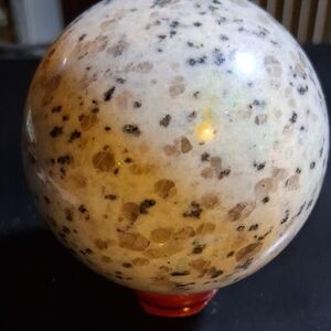 Speckled Kiwi Jasper Sphere